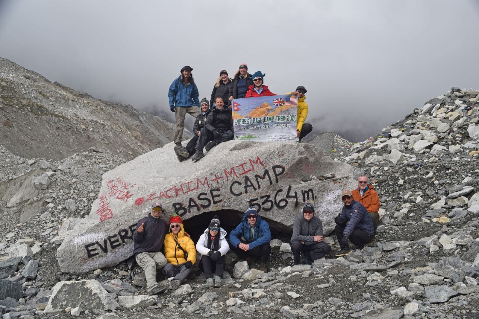 There's Nobody at Everest Base Camp in September